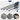 Pry bar set, 4 pcs, KS Tools